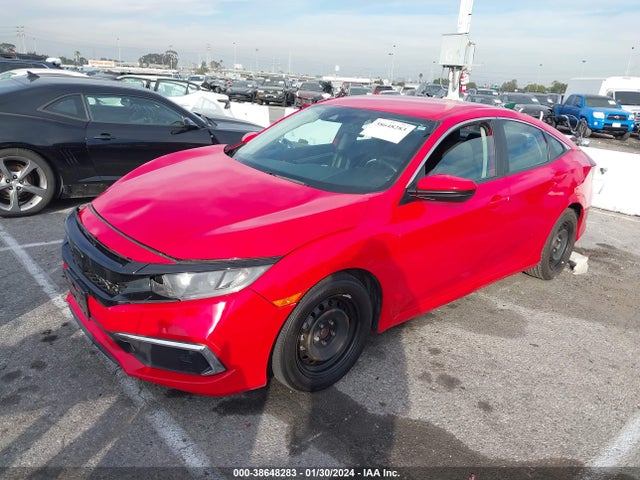 Honda Civic Lx 2020 2HGFC2F69LH507327 Image 2