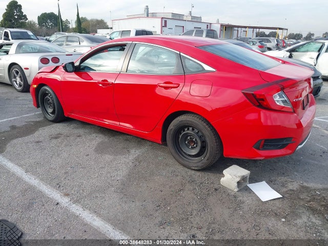 Honda Civic Lx 2020 2HGFC2F69LH507327 Image 3