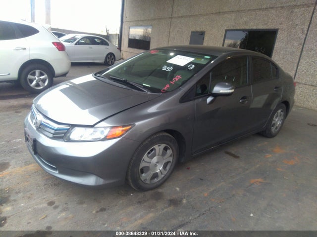 2012 HONDA CIVIC HYBRID VIN: JHMFB4F24CS003365