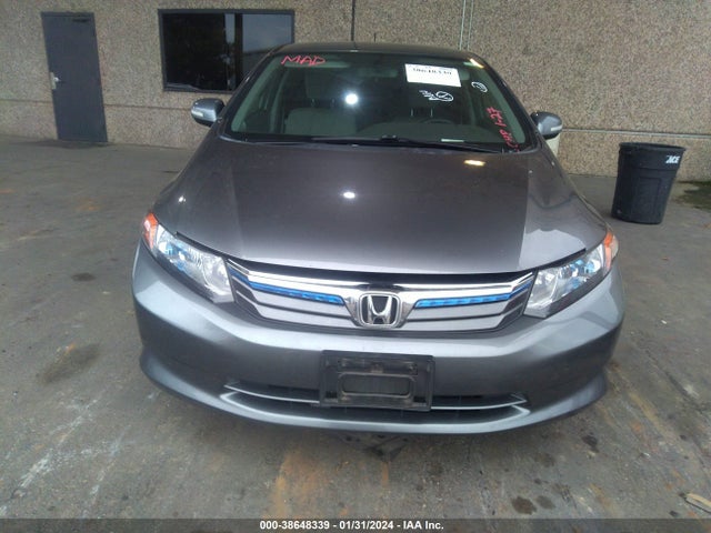 2012 HONDA CIVIC HYBRID VIN: JHMFB4F24CS003365