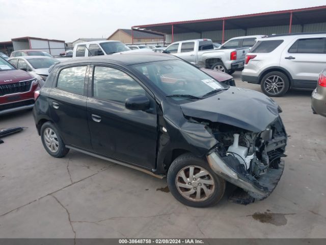 Продажа на аукционе авто 2021 Mitsubishi Mirage Carbonite Edition/es/le, vin: ML32AUHJ6MH001299, номер лота: 38648758