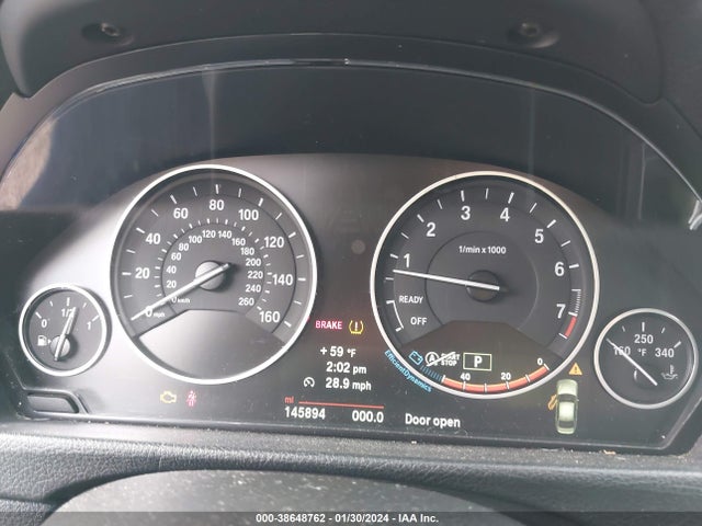 2014 BMW 328I XDRIVE VIN: WBA3B5C52EP540988