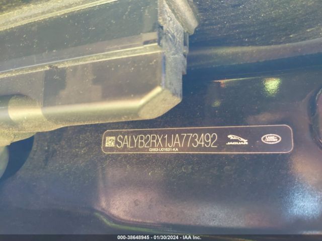 SALYB2RX1JA773492 Land Rover Range Rover Velar P250 S