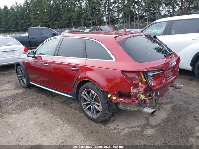 WA18NAF42JA204728 Audi A4 Allroad 2.0t Premium/2.0t Tech Premium