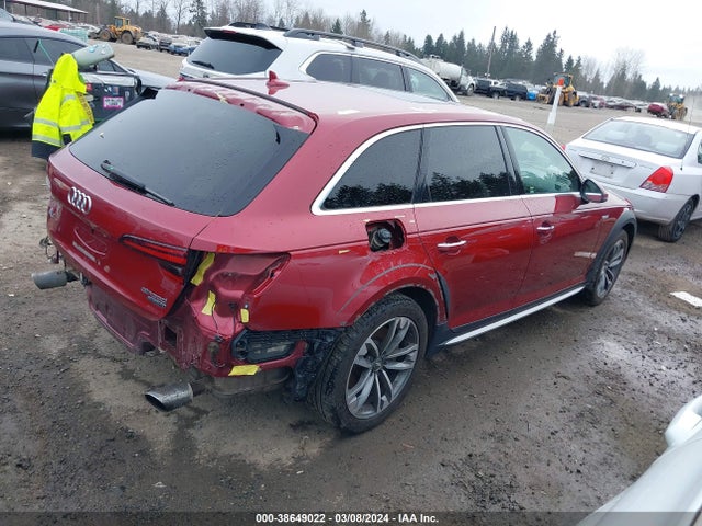 WA18NAF42JA204728 Audi A4 Allroad 2.0t Premium/2.0t Tech Premium