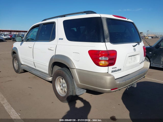 2001 TOYOTA SEQUOIA SR5 V8 VIN: 5TDBT44A81S019713