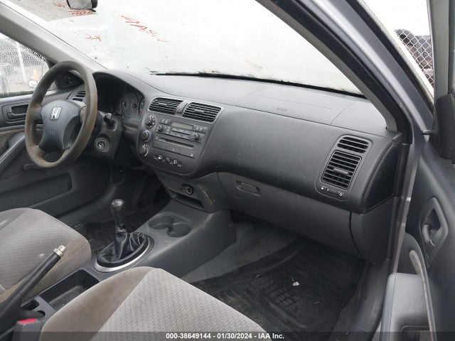 2005 HONDA CIVIC DX VIN: 2HGES15125H502701