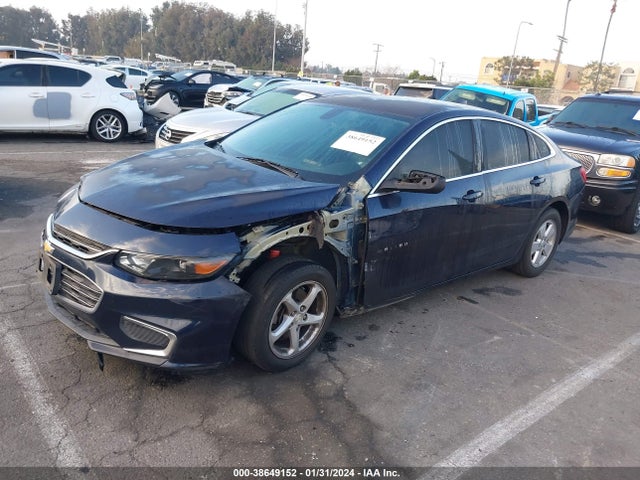 2016 CHEVROLET MALIBU LS VIN: 1G1ZB5ST0GF188718