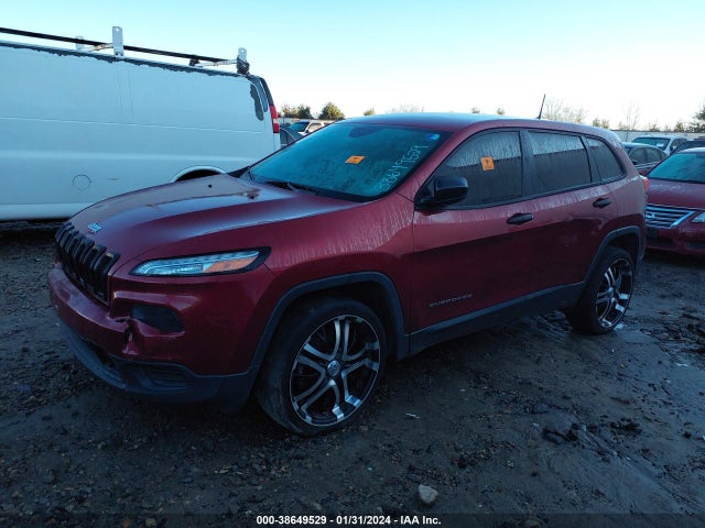 2017 JEEP CHEROKEE SPORT FWD VIN: 1C4PJLAB9HW593475