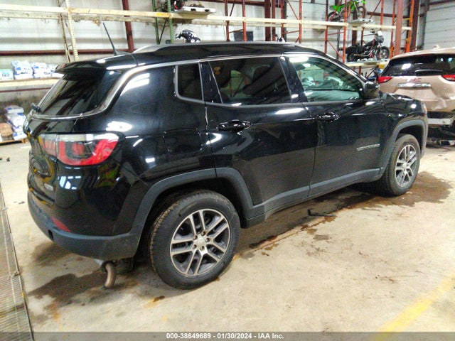 2018 JEEP COMPASS LATITUDE 4X4 VIN: 3C4NJDBBXJT255686