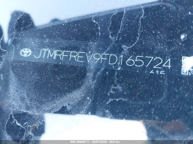 Toyota Rav4 Xle 2015 JTMRFREV9FD165724 Image 9