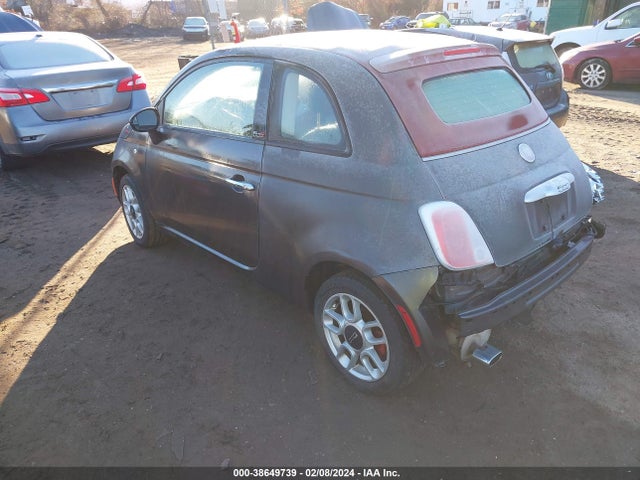 2015 FIAT 500C 3C3CFFDR2FT500992 Photo 2