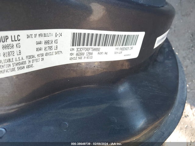 2015 FIAT 500C 3C3CFFDR2FT500992 Photo 8