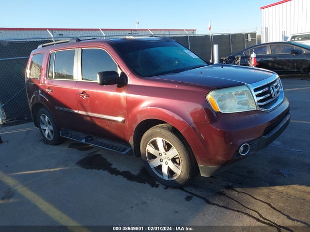 2014 HONDA PILOT TOURING VIN: 5FNYF4H9XEB034175
