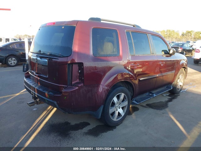 2014 HONDA PILOT TOURING VIN: 5FNYF4H9XEB034175