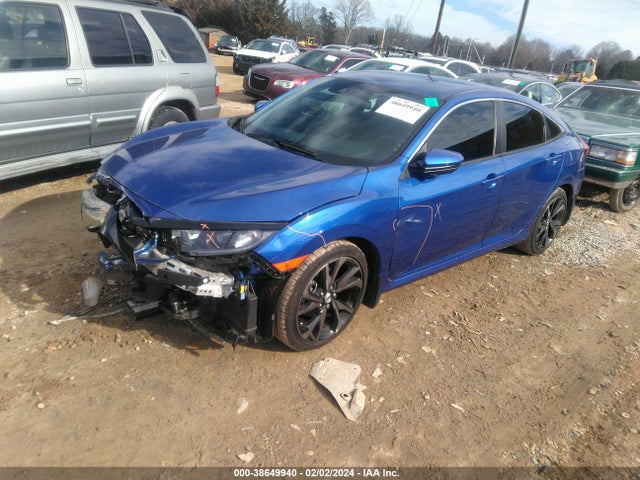 Honda Civic Sport 2019 2HGFC2F82KH605213 Image 2