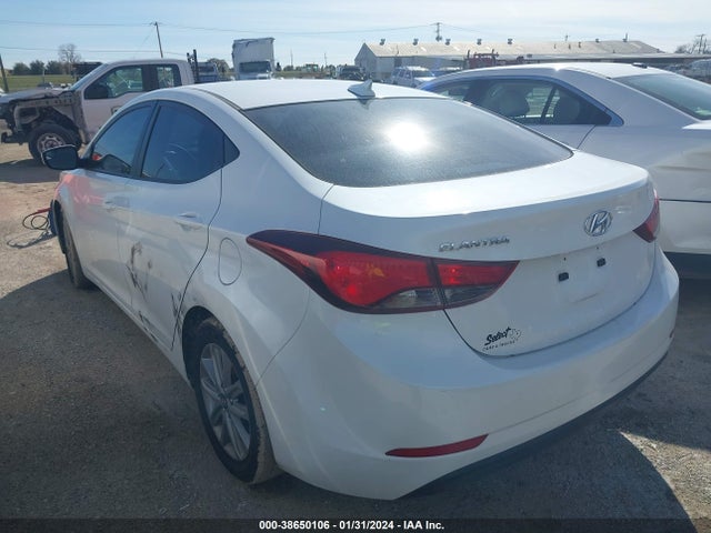 2016 HYUNDAI ELANTRA SE VIN: 5NPDH4AE8GH689245