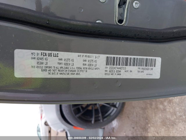 Dodge Charger R/t Rwd 2017 2C3CDXCT4HH657315 Image 9
