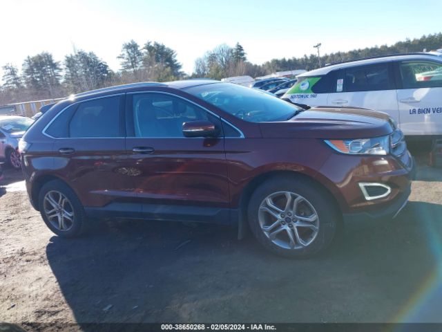 2FMTK4K91FBB10780 Ford Edge Titanium