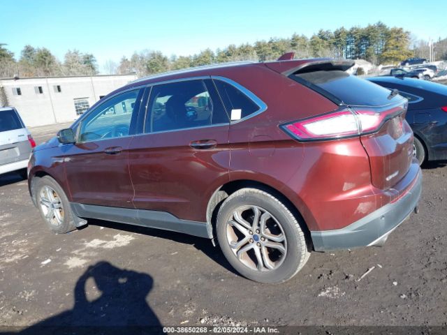 2FMTK4K91FBB10780 Ford Edge Titanium