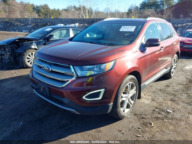 2FMTK4K91FBB10780 Ford Edge Titanium