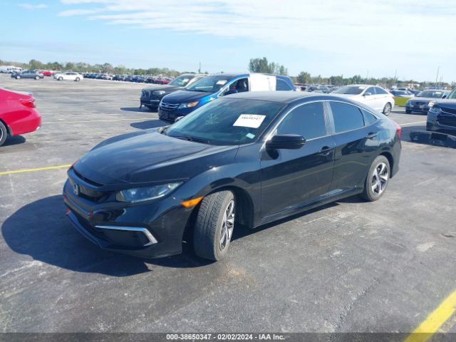 2020 HONDA CIVIC 19XFC2F62LE019329 Photo 1