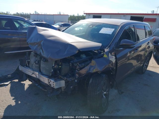 Toyota Highlander Le 2019 5TDZARFH2KS057693 Image 2