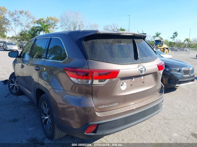 Toyota Highlander Le 2019 5TDZARFH2KS057693 Image 3