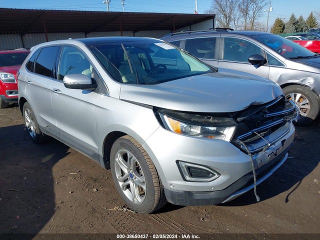 2015 FORD EDGE TITANIUM VIN: 2FMPK4K87FBC16854
