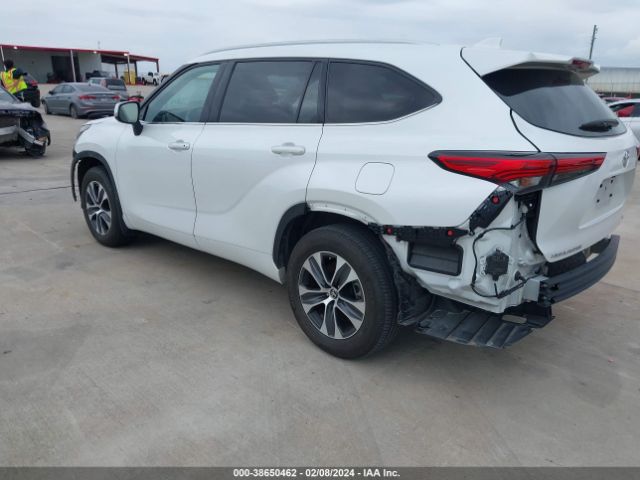 5TDGZRAH2NS545019 Toyota Highlander Xle