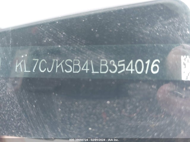 Chevrolet Trax Fwd Ls 2020 KL7CJKSB4LB354016 Image 9