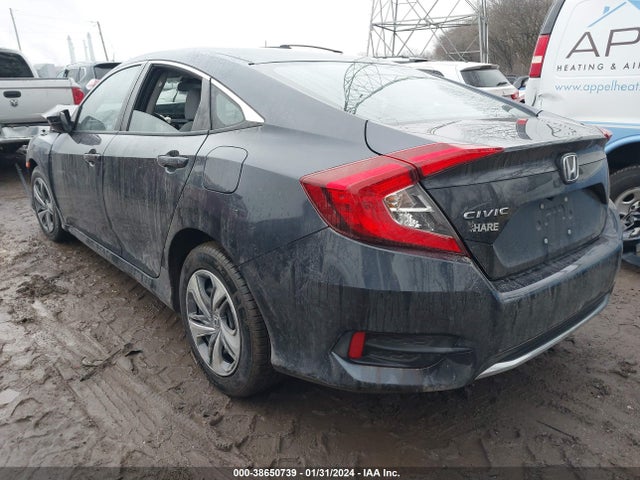 Honda Civic Lx 2020 2HGFC2F69LH573747 Image 3