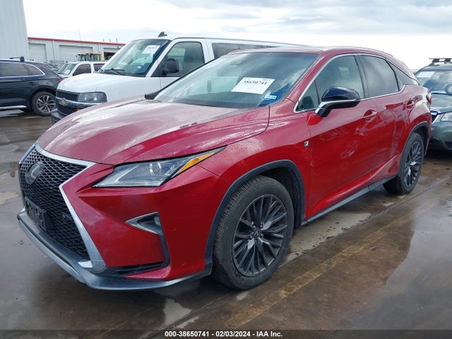 2016 LEXUS RX 350 F-SPORT VIN: 2T2BZMCAXGC036798