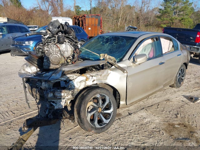 Honda Accord Ex-l 2017 1HGCR2F90HA051011 Image 2