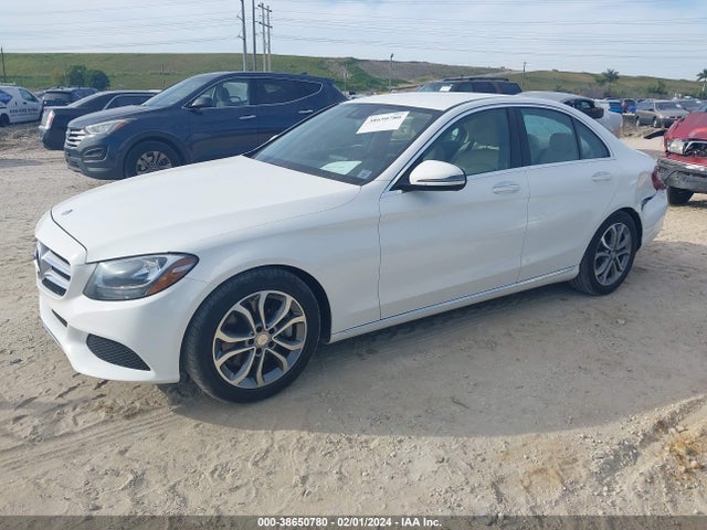 2017 MERCEDES-BENZ C 300 LUXURY/SPORT VIN: 55SWF4JB5HU202781