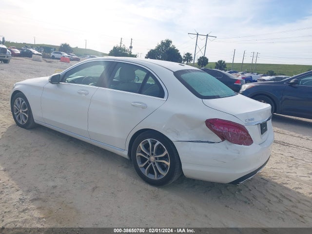 2017 MERCEDES-BENZ C 300 LUXURY/SPORT VIN: 55SWF4JB5HU202781