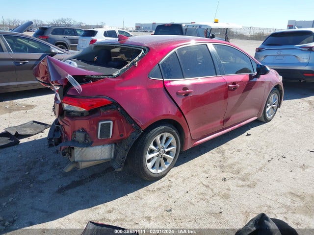 Toyota COROLLA LE 2022 JTDVPMAEXNJ219150 Image 4