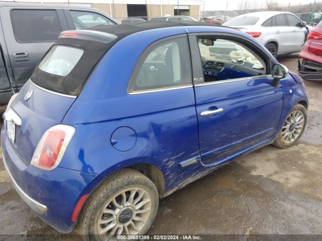 2012 FIAT 500C 3C3CFFER6CT100833 Photo 3