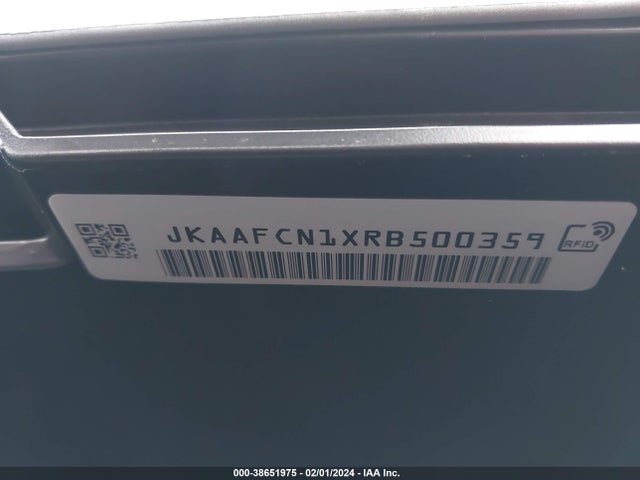 JKAAFCN1XRB500359 Kawasaki Kaf1000 N
