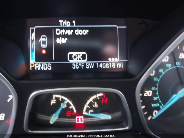 2013 FORD FOCUS TITANIUM VIN: 1FADP3J29DL338859