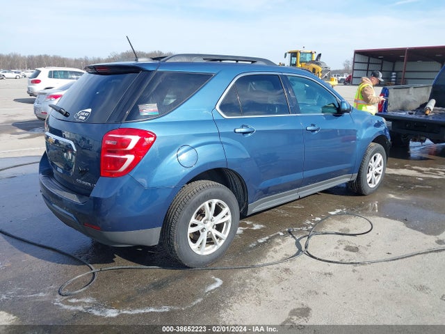2016 CHEVROLET EQUINOX LT VIN: 2GNALCEK5G6339790