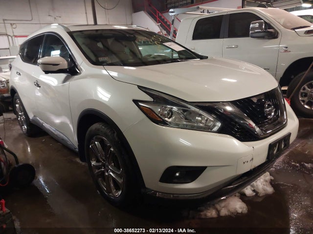 Nissan Murano Platinum 2018 5N1AZ2MH5JN158212 Image 1