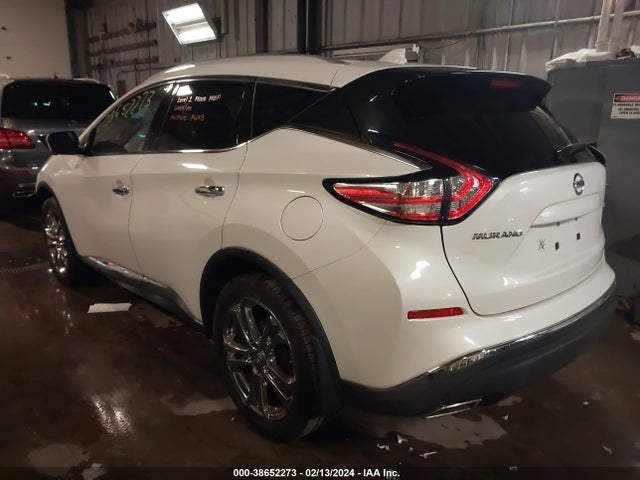 Nissan Murano Platinum 2018 5N1AZ2MH5JN158212 Image 3