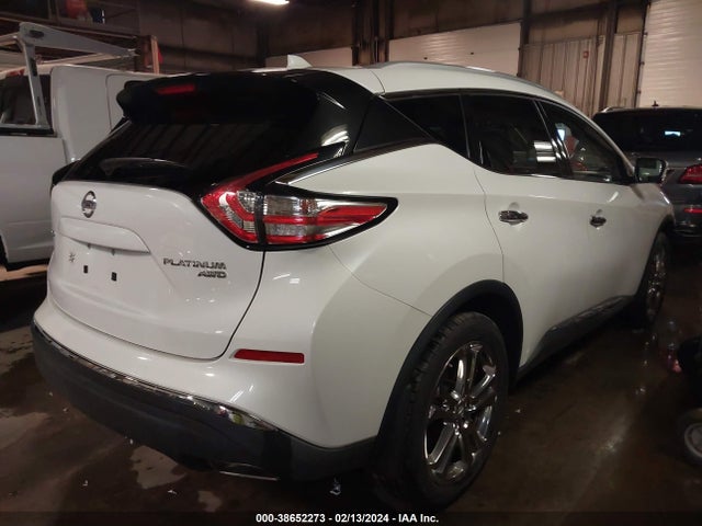 Nissan Murano Platinum 2018 5N1AZ2MH5JN158212 Image 4