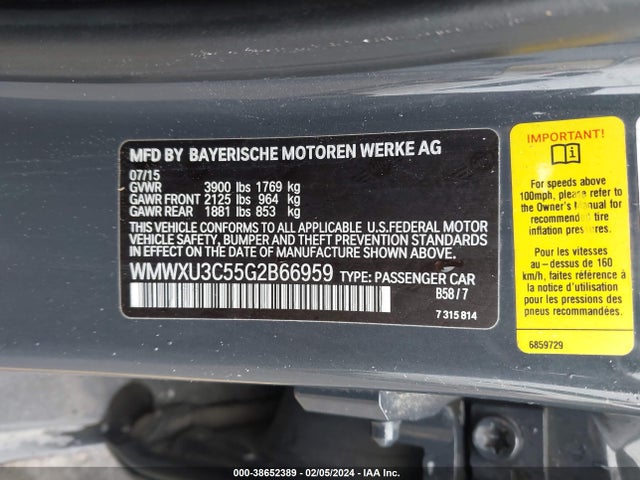 2016 MINI HARDTOP WMWXU3C55G2B66959 Photo 8