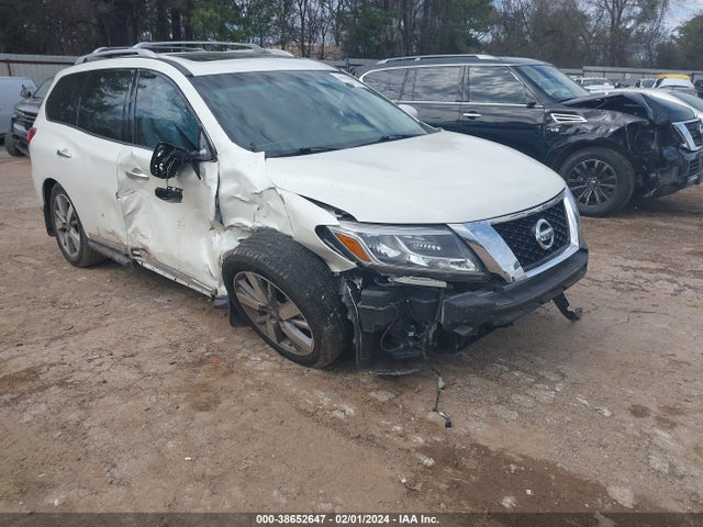 2016 NISSAN PATHFINDER PLATINUM VIN: 5N1AR2MN4GC644309
