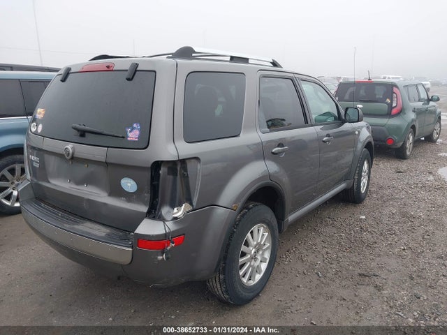2009 MERCURY MARINER PREMIER VIN: 4M2CU87749KJ11455