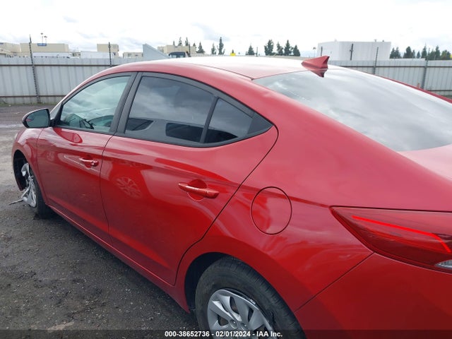 2017 HYUNDAI ELANTRA SE VIN: 5NPD74LFXHH081088
