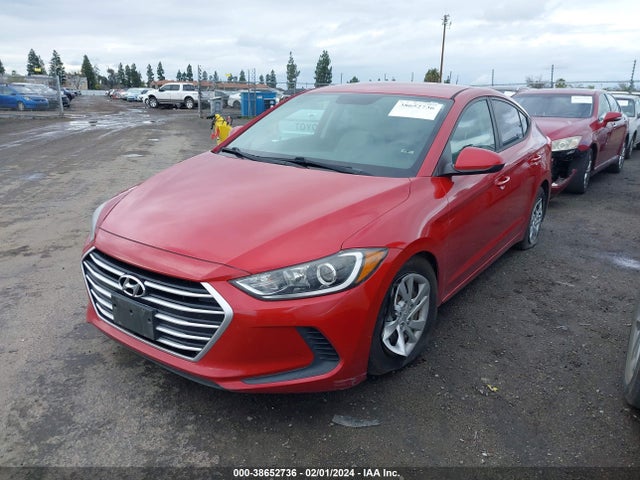 2017 HYUNDAI ELANTRA SE VIN: 5NPD74LFXHH081088
