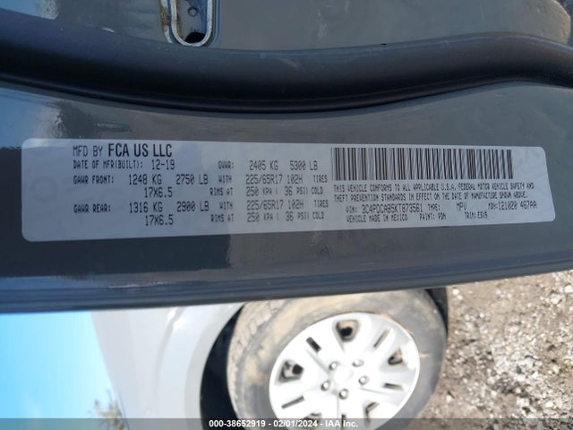 Dodge Journey Se Value Package 2019 3C4PDCAB5KT873561 Image 9